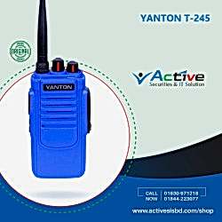 Yanton T245 Long Range SBR Walkie Talkie Handheld Two Way Radio